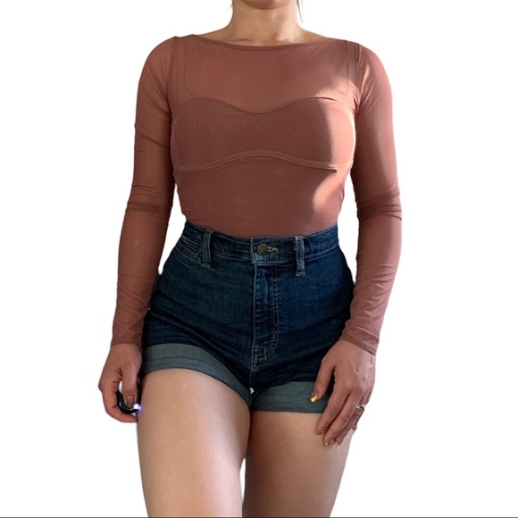 Abercrombie &Fitch Bodycon top xs - Picture 2 of 7